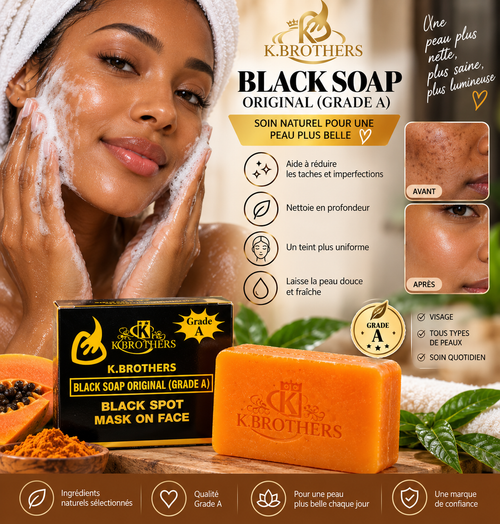 Black Soap Original K.Brothers