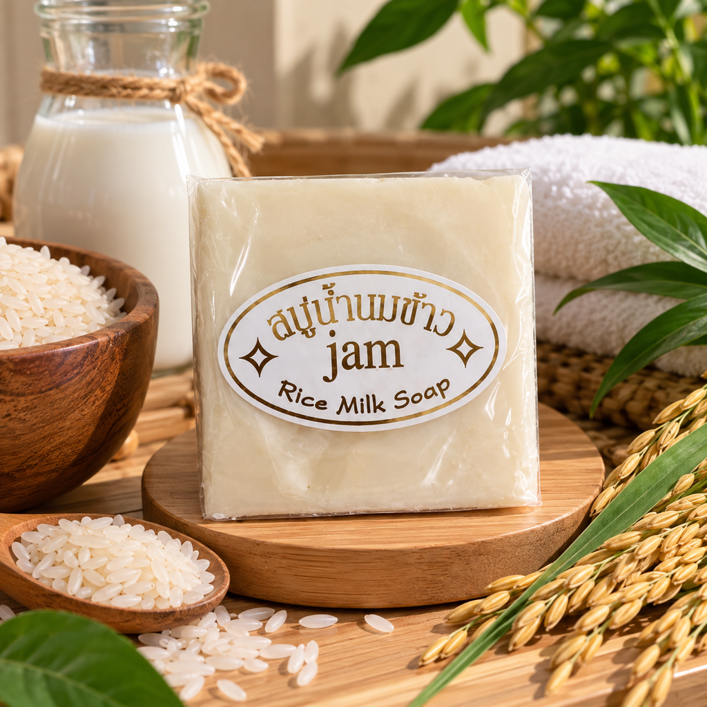 Savon au Lait de Riz Jam-Rice Milk soap