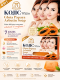 Savon Kojic White- Gluta Papaye & Arbutin 4 en 1