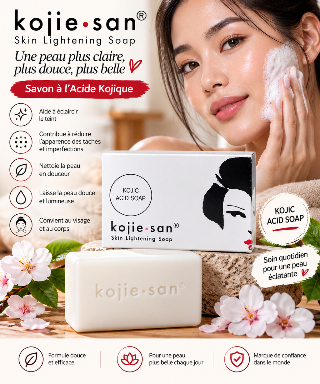 Savon kojic Acid- kojie san