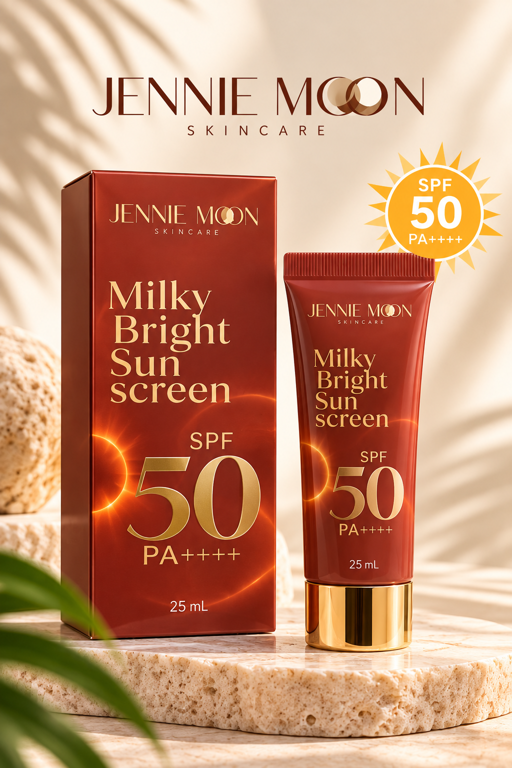 Écran Solaire Visage JENNiE MOON – SPF 50 PA++++